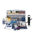 First Aid Only 75 Person ANSI B 2 Shelf First Aid Kit with Metal Cabinet