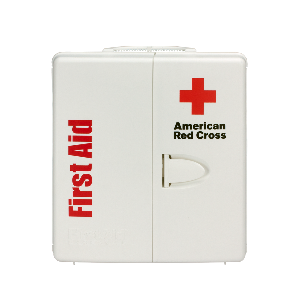 First Aid Only SmartCompliance Large ANSI Class A+ Plastic Workplace First Aid Cabinet