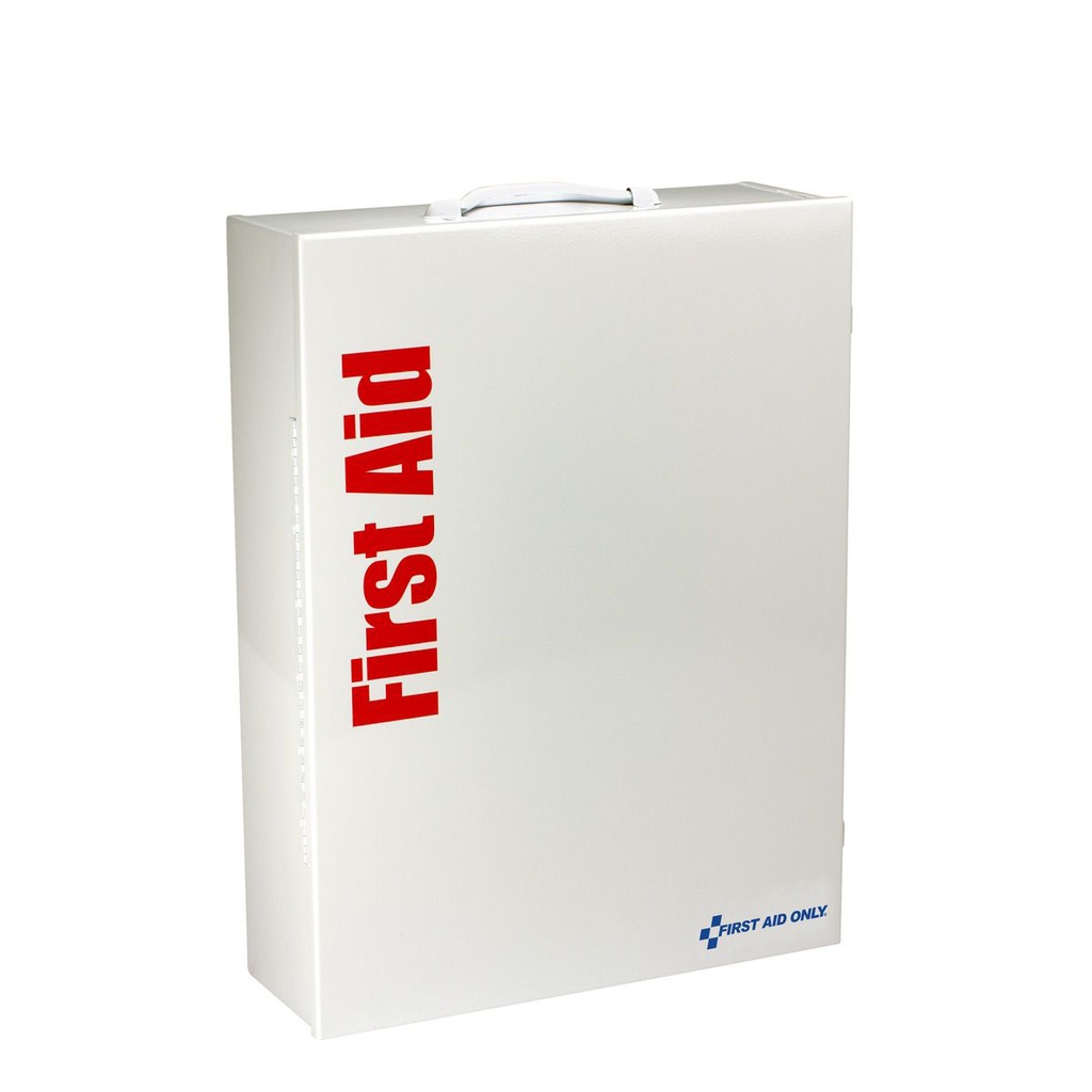 First Aid Only SmartCompliance 150 Person XL First Aid Kit with Medications & Metal Cabinet
