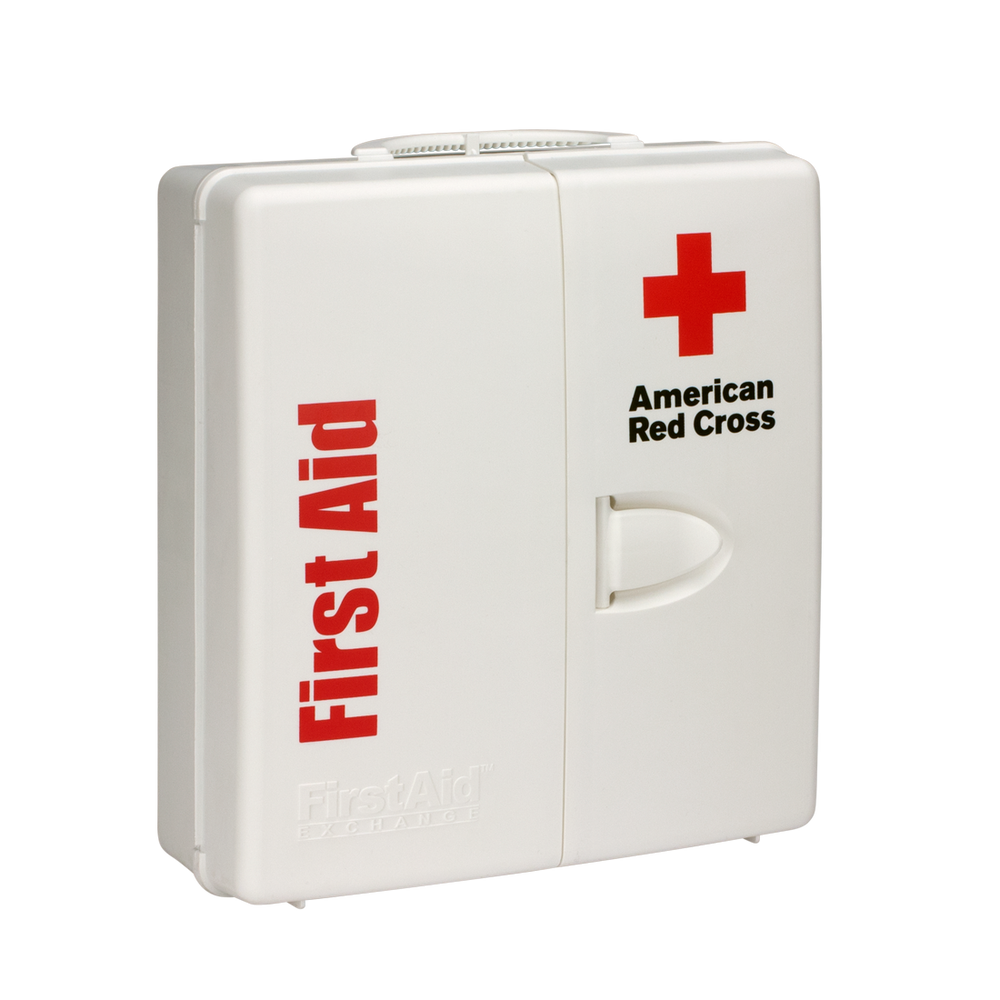 First Aid Only SmartCompliance Large ANSI Class A+ Plastic Workplace First Aid Cabinet