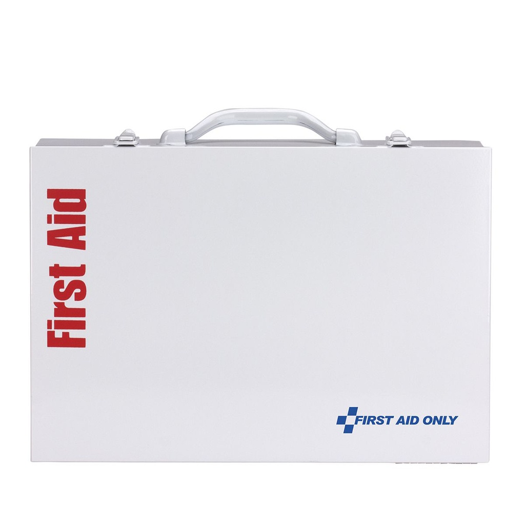 First Aid Only 75 Person ANSI B 2 Shelf First Aid Kit with Metal Cabinet