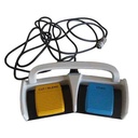 Conmed Fullsize Monopolar Dual Pedal Footswitch with 15ft Cable