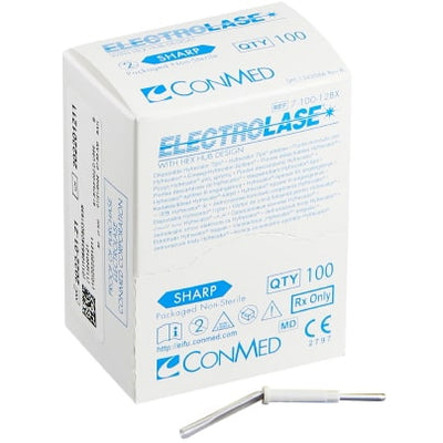 Conmed Electrolase Short Tip Disposable Electrode, 1200/Case