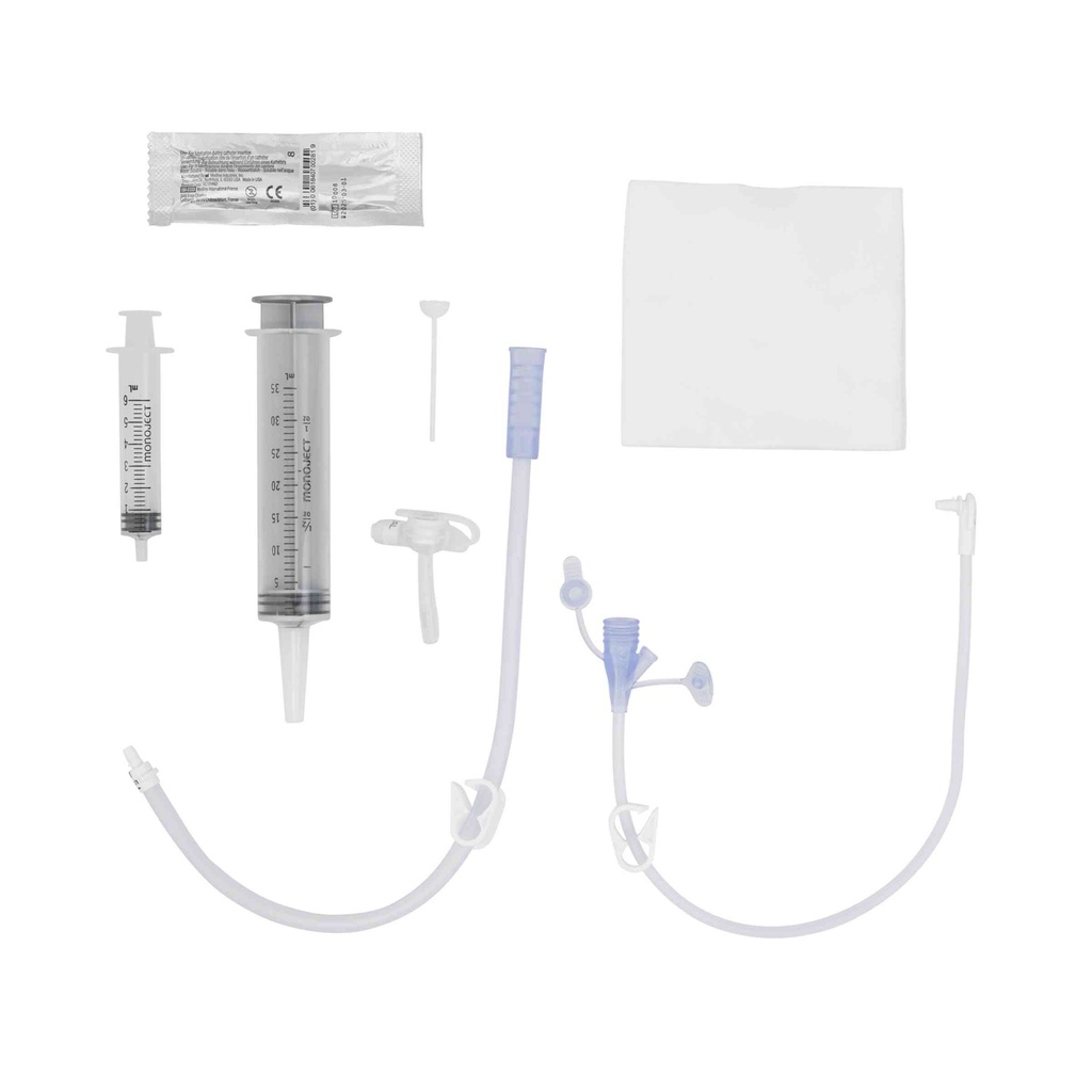 Avanos Mic-Key 18 Fr x 3.5 cm Low-Profile Gastrostomy Feeding Tube Kit