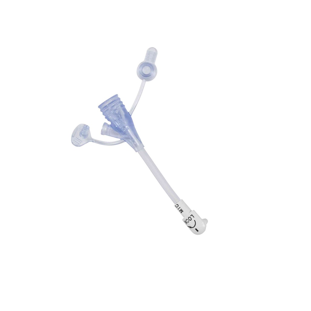Avanos Mic-Key 5 cm Continuous Feed Extension Set with Right Angle Connector, 5/Case