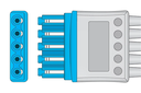 Cables and Sensors Critital ECG Leadwire 1124-A3, 3 Lead Snap Compatible w/ OEM: 1124-A3