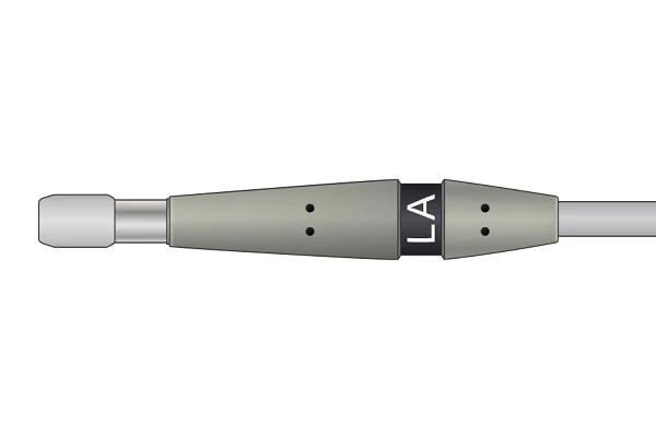 EKG Leadwire, w/ Pinch/Grabber Endings, FDA, CE, ISO10993-1, 5, 10:2003E, TUV, RoHS Compliant, Welch Allyn Connector, Individual Leads, Latex-Free, Gray, 3mm Diameter, 4ft Length Limb, 2.5ft Length V, TPU Jacket, AHA, 10 Lead, Adult, Pediatric, Non-Sterile, 6 Month Warranty