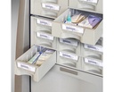 Capsa Avalo ACS Standard Bin Cassette Medication Cart, Dark Creme