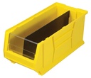 Quantum Medical 24 inch x 11 inch Bin Divider, Black, 1 per Pack