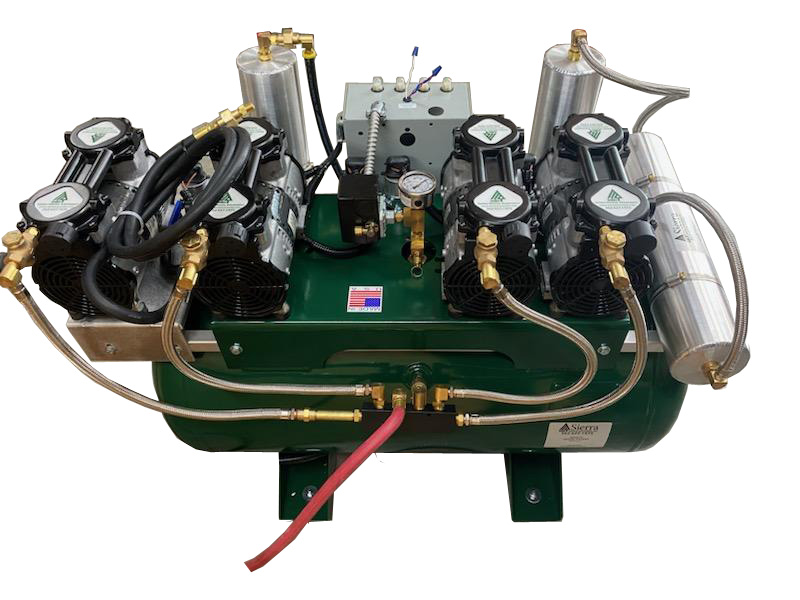 Sierra EAGLE-T12 (2.25 HP) DENTAL AIR COMPRESSOR