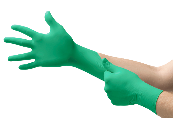 Microflex Neogard Powder-Free Latex-Free Exam Gloves, Medium
