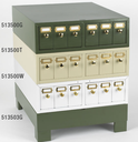 Globe Scientific 6 Drawers Metal Storage Cabinet for 4500 Slides, Tan