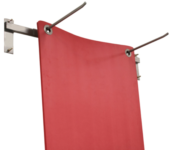 Fabrication Armasport Wall Mat Hanger, 10 Mats
