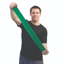 Fabrication Sup-R® Exercise Bands, Medium, Green, 5 ft, No Latex