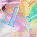 Microcentrifuge Tube, 1.5mL, PP, Attached Snap Cap, Graduated, Assorted Colors, Certified: Rnase, Dnase and Pyrogen Free, 500/bg