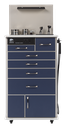 MTI TC100BS ENT Cabinet, Stand-up, Standard Configuration 1, Trim-White 