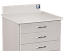 MTI MTC-1S Mobile Cabinet, 5-Drawer, Trim-White 
