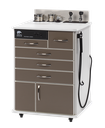 MTI TC100AS ENT Cabinet, Sit-down, Standard Configuration 1, Trim-White 