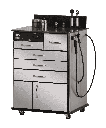 TC100AS ENT Cabinet, Sit-down, Standard Configuration 1, Metal-Stainless Steel 