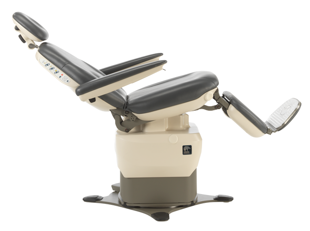 MTI 464 Exam/Procedure Chair, Swivel Base, 100-240V 