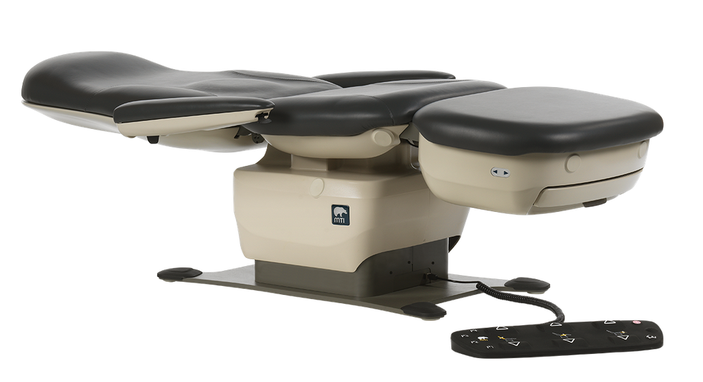 MTI 528 Podiatry/Wound Procedure Chair, Non-Lift Base, 100-240V 