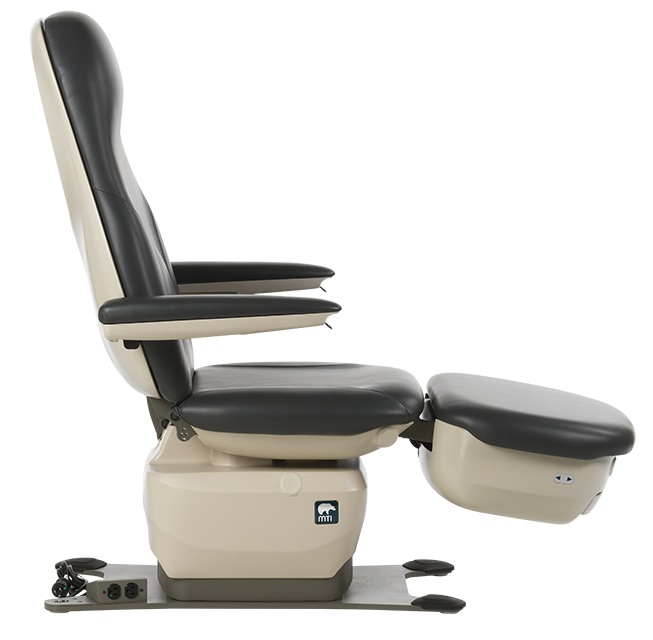 MTI 529 Podiatry/Wound Procedure Chair, Swivel Base, 100-240V 