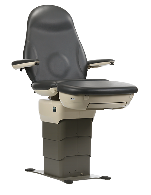 529W Podiatry/Wound Bariatric Chair, Standard Base, 100-240V 