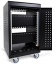 Luxor 30 Tablet/Chromebook Charging Cart, 27” W x 14.75” D x 30” H
