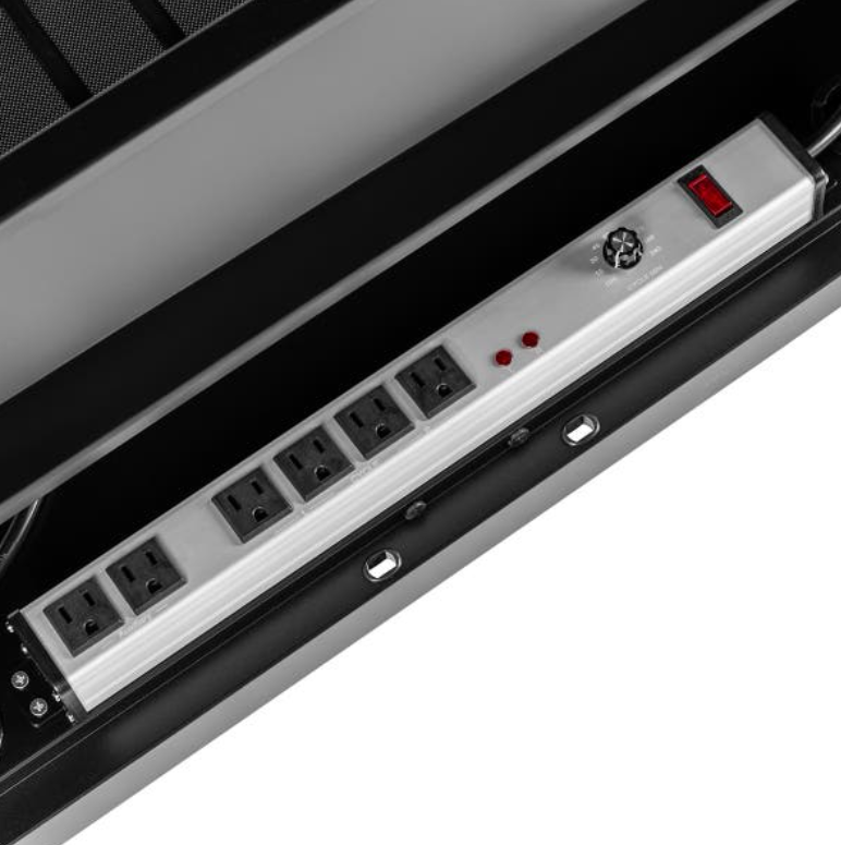 Luxor 32-Laptop/Chromebook Charging Cart w/Timer