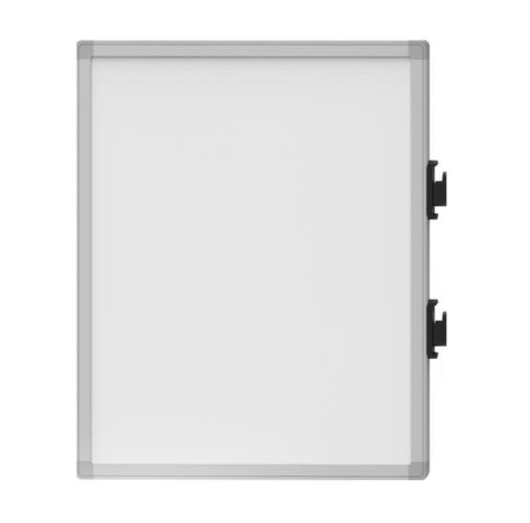 Luxor Dry Erase Magnetic Mobile Collaboration Station 40x48, w/Four 18x24 Attachable White Boards