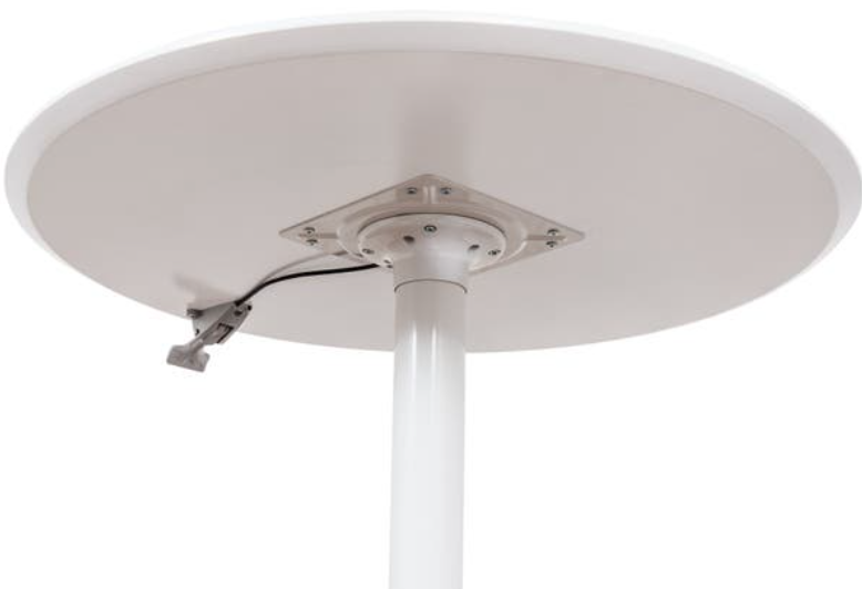 Luxor 32" Pneumatic Height Adjustable Round CafeTable