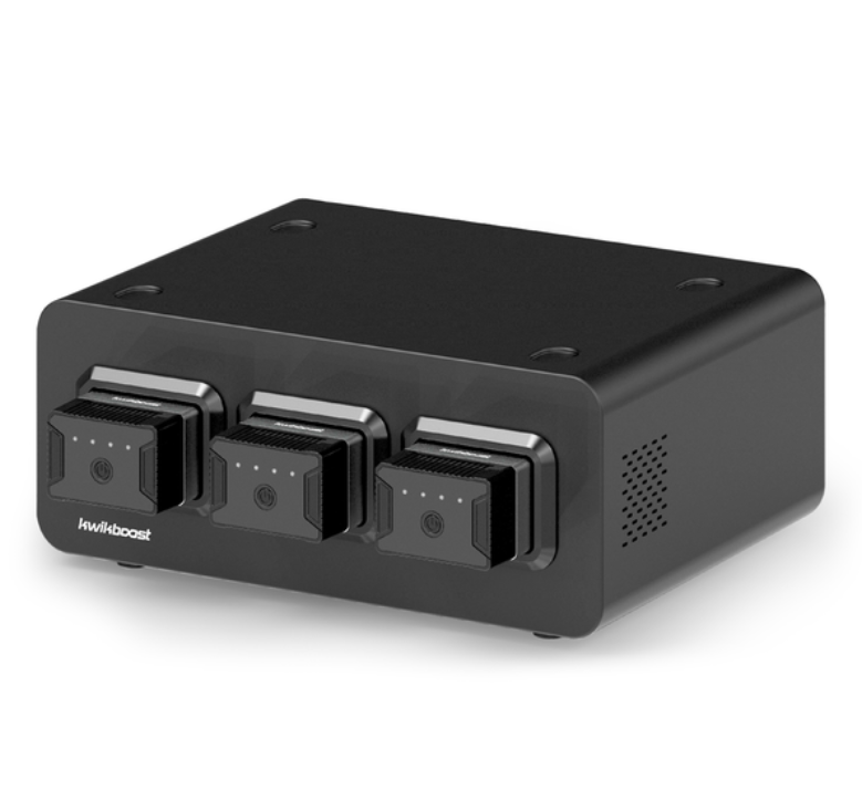 Luxor Medium User Bundle, Includes: (6) Li-Ion Batteries, (3) Clamps and (3) Bay Chargers