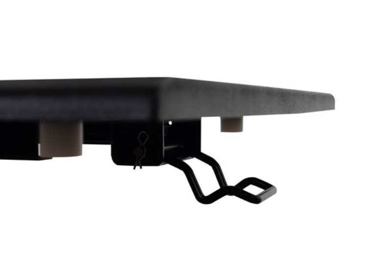 Luxor Pneumatic Standing Desk Converter, Black