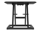 Luxor Pneumatic Standing Desk Converter, Black