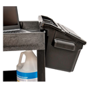 Luxor Outrigger Utility Cart Bin 2 Pack