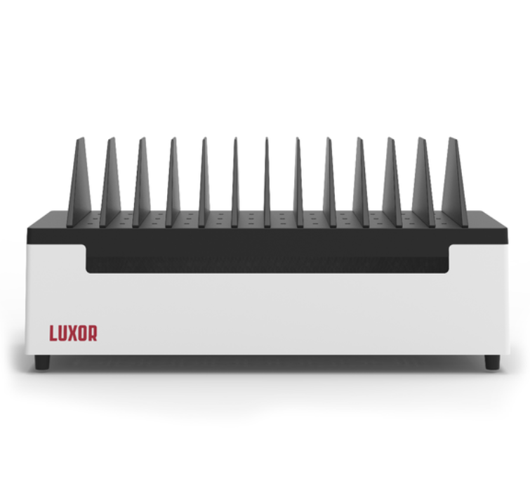 Luxor 12 Port Charging Station for Laptops, Tablets, & Mobile Devices