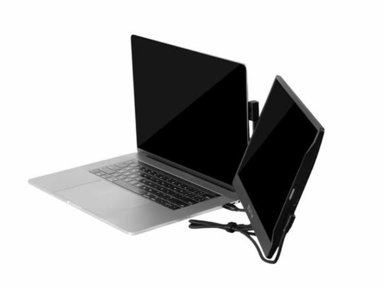 Monitor, SideTrak Swivel HD 14" Attachable Portable, Overall dimensions: 13" W x 8" H x 0.7 D