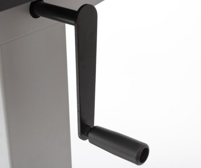 Luxor 60" High Speed Crank Adjustable Stand Up Desk, Walnut