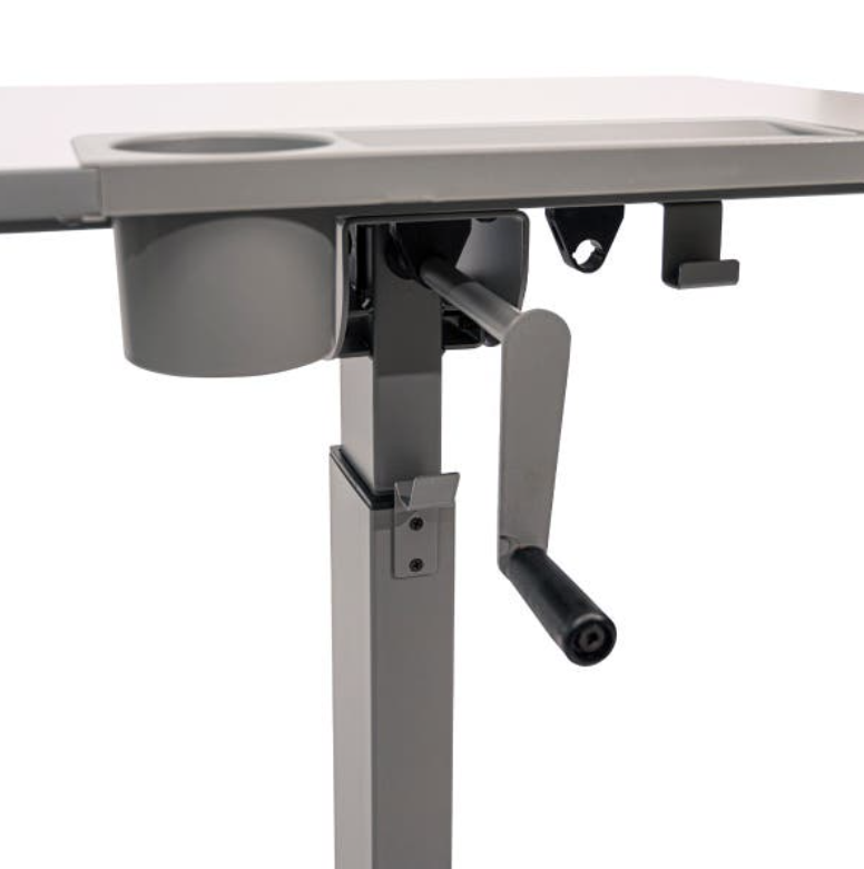 Luxor Student Sit Stand Desk w/Crank Handle