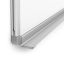 Luxor Dry Erase Magnetic Wall-Mount Porcelain White Board, 48x36, Aluminum Frame