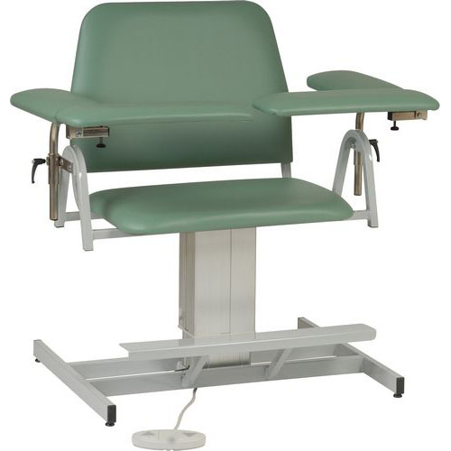 Med Care Power Adjustable Height X-Wide Chair