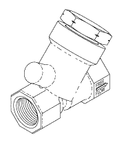 Check Valve (3/8" Fits: Door Seal Line, and Drain & Vent Dump Lines)