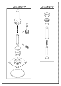 Dual Solenoid Valve Repair Kit