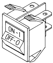 Rocker Switch Fits: Basic Assembly (C300) and Warmer Module (IICS)