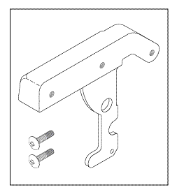 Hinge (hood) Rear Left