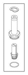 Solenoid Valve Repair Kit For 1/4" Port Valves - Fits: S-12 Valve