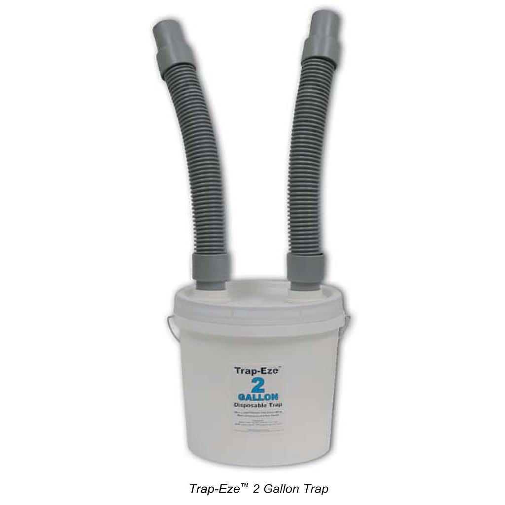 Trap-Eze™ 2 Gallon Complete Disposable Plaster Kit 2 Pack (Bucket & Refill)