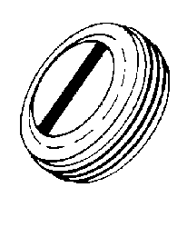 Brush Cap - 6 Per Package (Dynac, Triac; 1/2-27 thread)