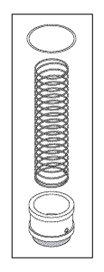Check Valve Rebuild Kit (For use with a 3/4" or 1" NPT valve)