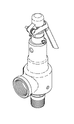 Safety Relief Valve - Fits Air Supply Line